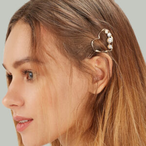 Heart Shape Pearl Hair Pin